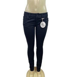 BCBGeneration Womens Black Skinny Jeans Size 28 Stretch Denim - New